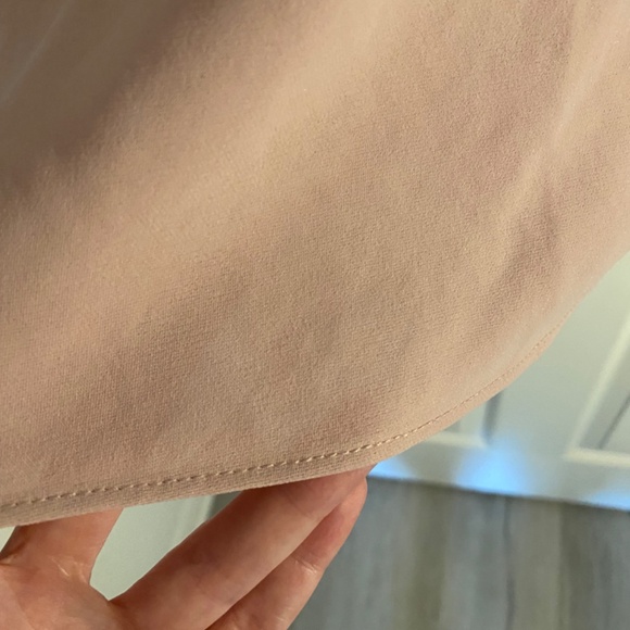 Avec Les Filles Petal Pink Knee Length High Low Flounce Dress -  Size 6 - Picture 12 of 12